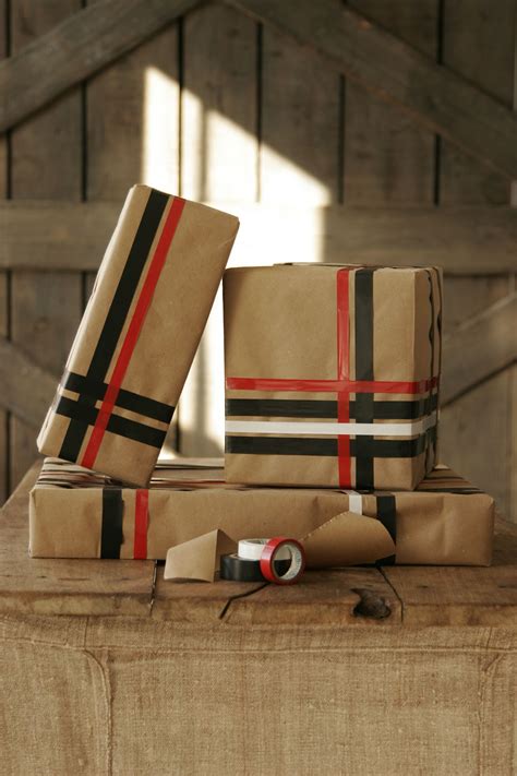 burberry gift wrapping.